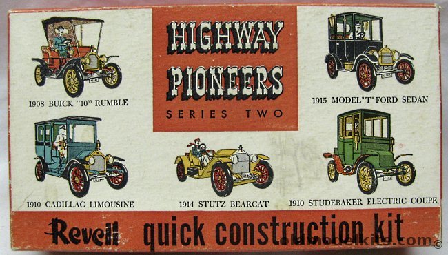 Revell 1/32 1908 Buick 10 Rumble Highway Pioneers, H40 plastic model kit